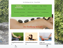 Tablet Screenshot of im-einklang-mit-mir.com